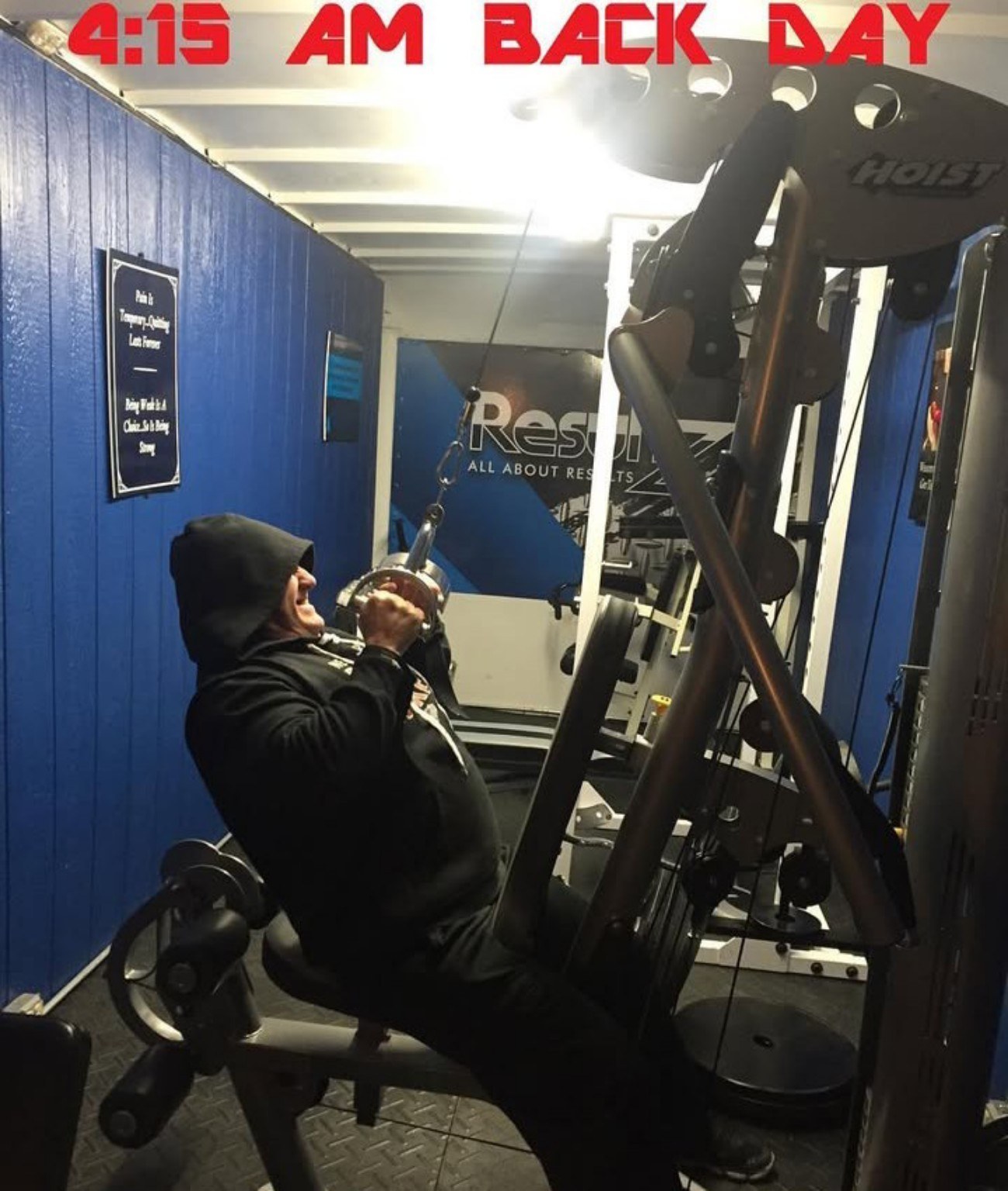 Resultz owner standing by the Resultz mobile personal training truck